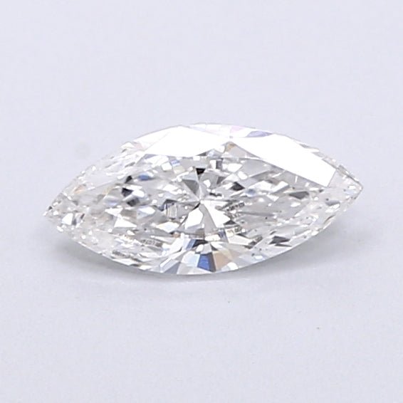 0.32 Karat Navette Form Lab Grown Diamond