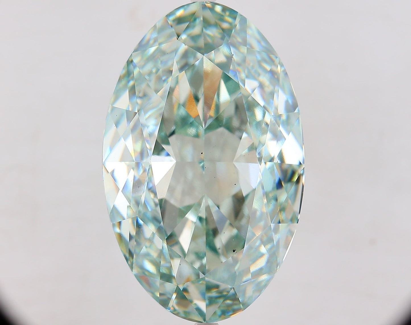 34.04 Karat Oval Form Lab Grown Diamond
