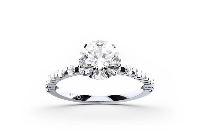 Diamantband MILA With 0.3 Karat Brillant Form Naturdiamant