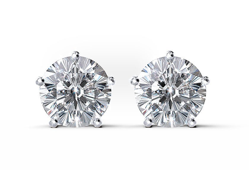 white gold - round - poliert