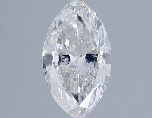 0.19 Karat Navette Form Naturdiamant