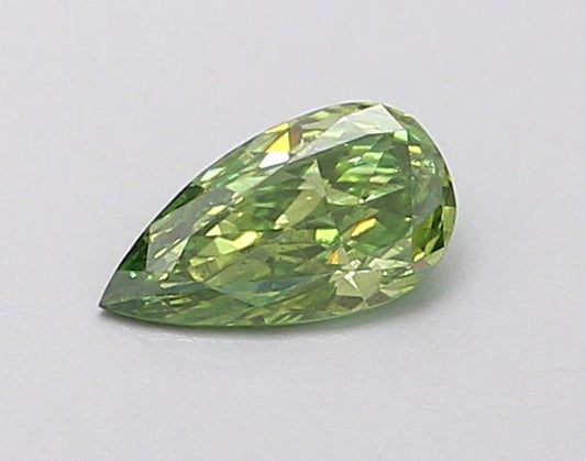0.28 Karat Tropfen Form Lab Grown Diamond