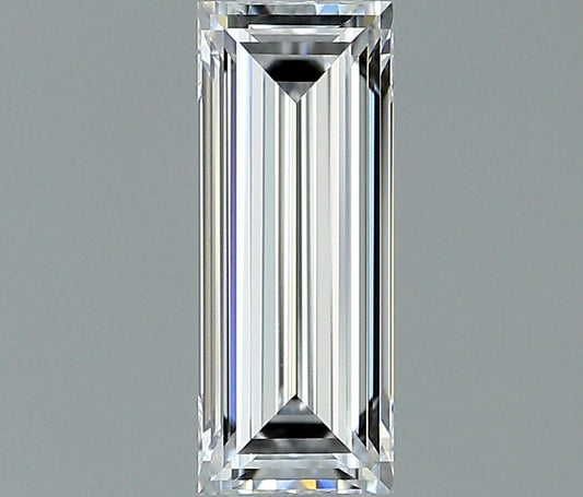 0.41 Karat Baguette Form Naturdiamant