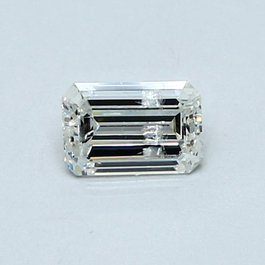 0.45 Karat Smaragd Form Naturdiamant
