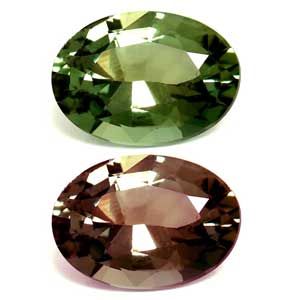 0.5 Karat Oval Form Alexandrite Gemstone