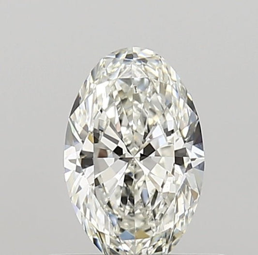 0.5 Karat Oval Form Naturdiamant