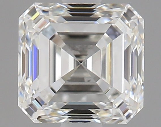 0.9 Karat Asscher Form Naturdiamant
