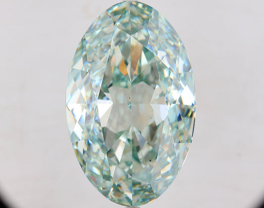 34.04 Karat Oval Form Lab Grown Diamond