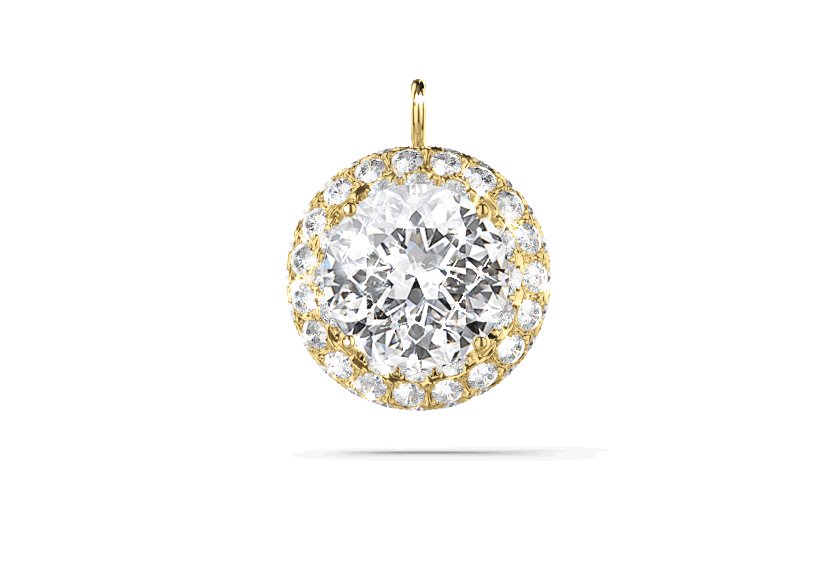 yellow gold - round - poliert