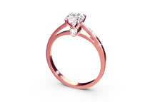 rose gold - round - poliert