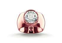 rose gold - round - poliert