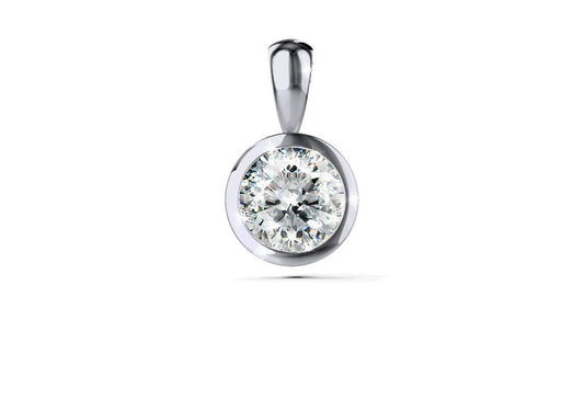 Diamanten / Anhänger PALILIA with 0.31 carat Round Shape Natural Diamond