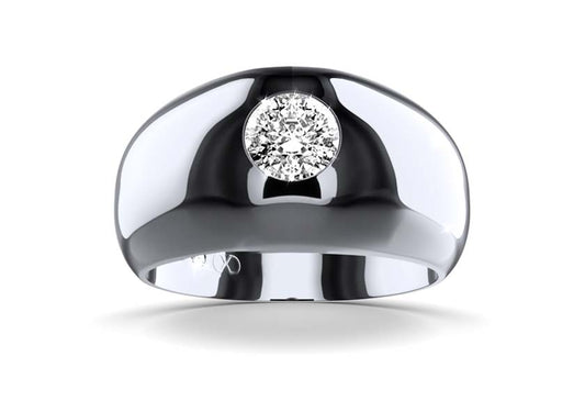 Diamantsolitär / Ehering PROGONA With 3.34 Karat Brillant Form Labordiamant