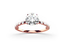 rose gold - round - poliert