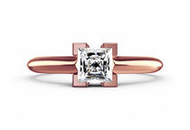 rose gold - round - poliert