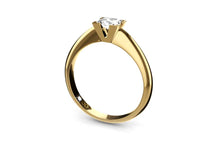 yellow gold - round - poliert