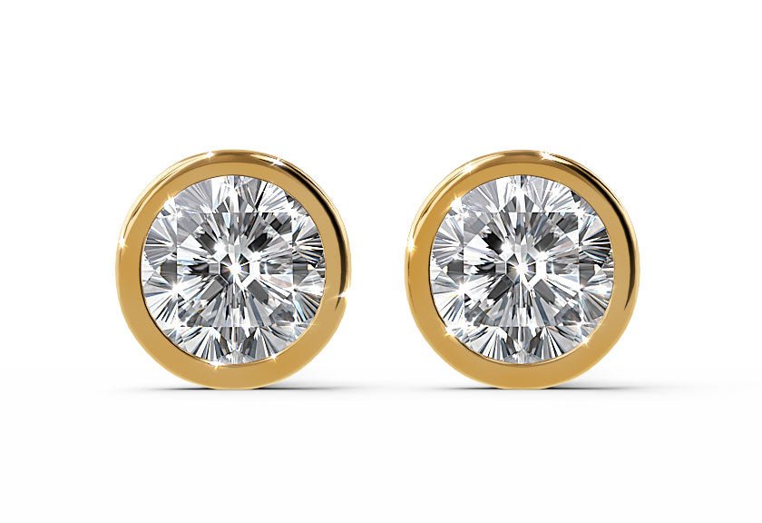 yellow gold - round - poliert