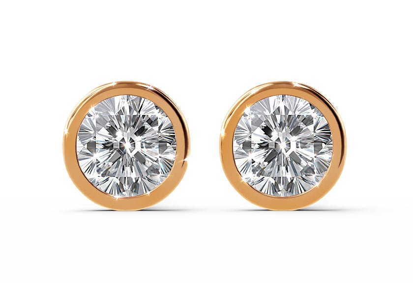 rose gold - round - poliert