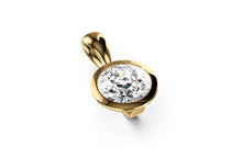 yellow gold - round - poliert