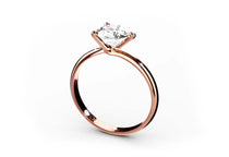 rose gold - round - poliert