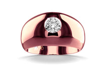 rose gold - round - poliert