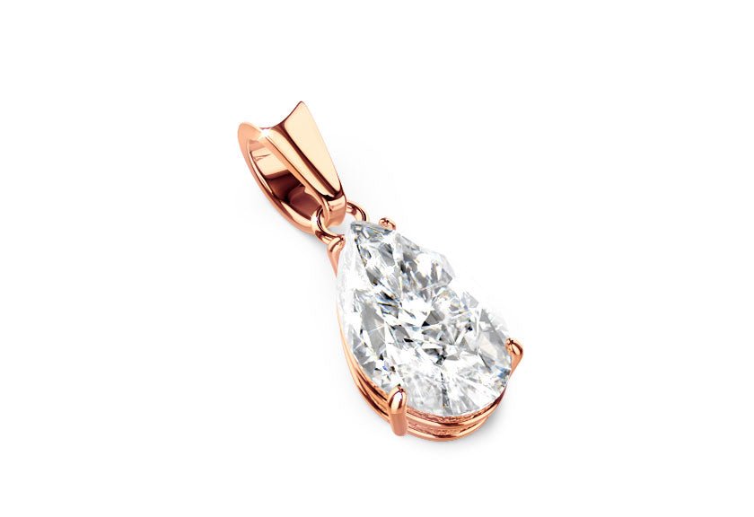 rose gold - pear - poliert