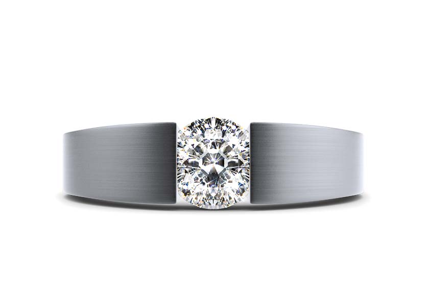 Spannring LARENTIA With 0.25 Karat Brillant Form Naturdiamant