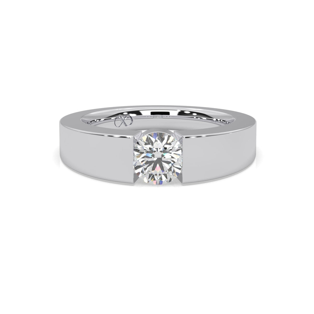 Spannring LARENTIA With 0.96 Karat Brillant Form Naturdiamant