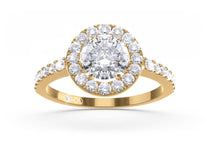 yellow gold - round - poliert