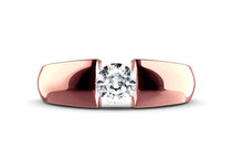 rose gold - round - poliert