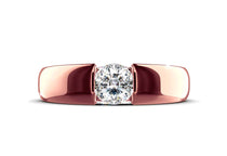 rose gold - round - poliert