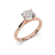 rose gold - round - poliert