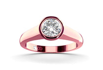 rose gold - round - poliert