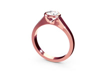 rose gold - round - poliert