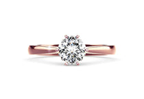 rose gold - round - poliert