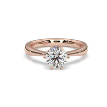 rose gold - round - poliert