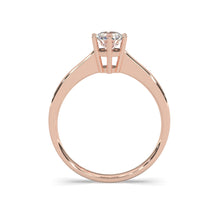 rose gold - round - poliert