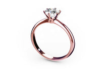 rose gold - round - poliert