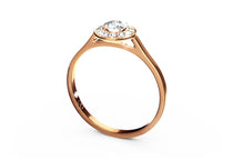 rose gold - round - poliert