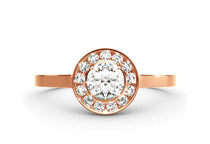 rose gold - round - poliert