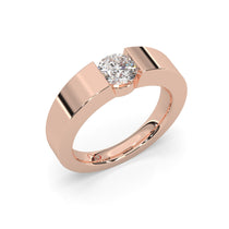 rose gold - round - poliert