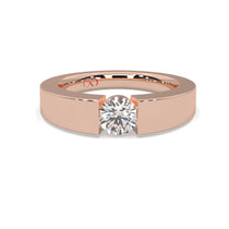 rose gold - round - poliert