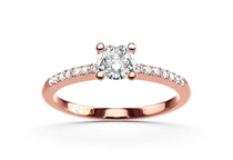 rose gold - round - poliert