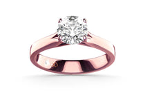 rose gold - round - poliert