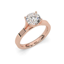 rose gold - round - poliert