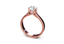 rose gold - round - poliert