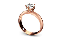 rose gold - round - mattiert