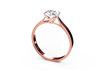 rose gold - round - poliert