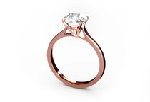 rose gold - round - poliert