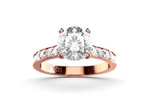 rose gold - round - poliert